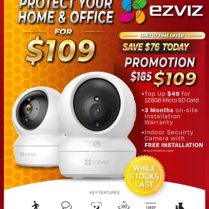 EZVIZ INDOOR SECURITY CAMERA